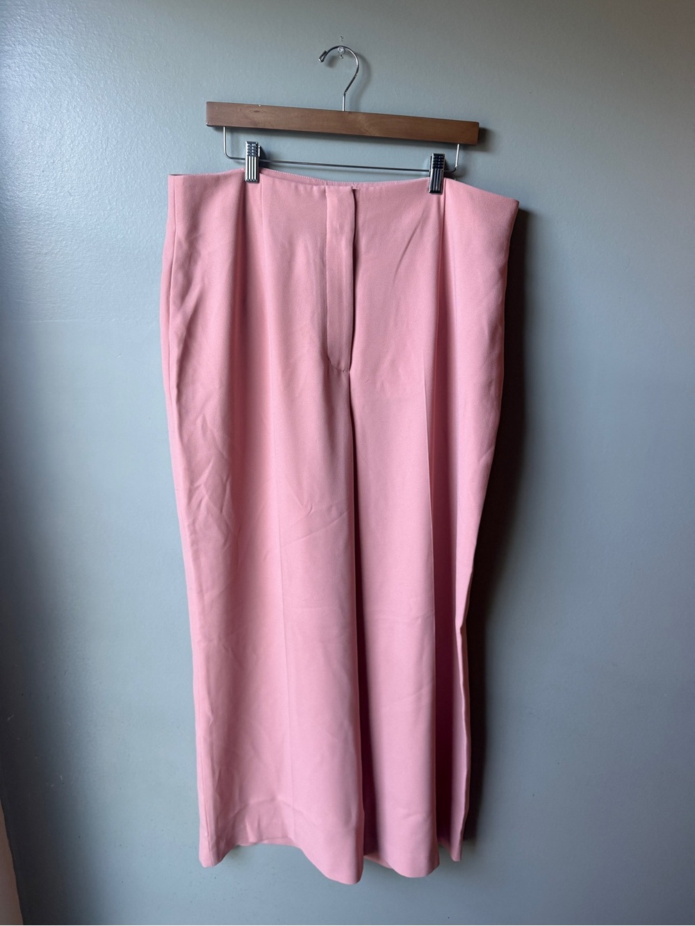 Boden Pink Wide Leg Trousers Pants Size 16-18R